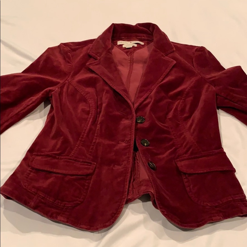 Red Tommy Hilfiger Jacket